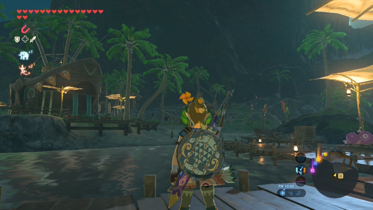 Botw 東フィローネ Kumacoの無人島開拓日誌